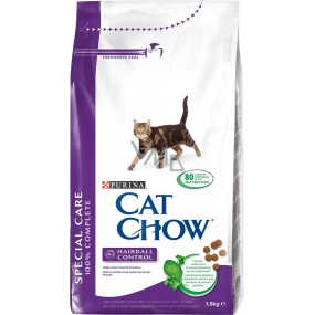 Purina Chow Special Care Hairball kompletní krmivo zabraňující vzniku trichobezoárů 1,5 kg