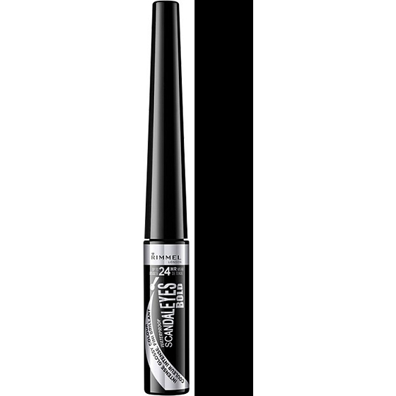 Rimmel London Scandaleyes Bold voděodolné oční linky 001 Black 2,5 ml