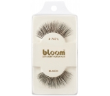 Bloom Natural rzęsy sztuczne z naturalnych włosów łukowe czarne nr 747L 1 para