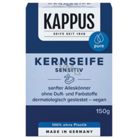 Kappus Kernseife Sensitive naturalne mydło do ciała i włosów 150 g