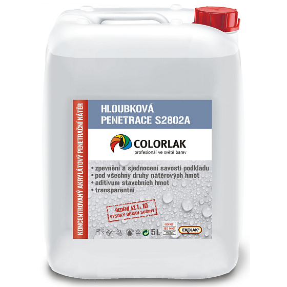 Colorlak Penetrace S 2802 A 5 l hloubkový nátěr