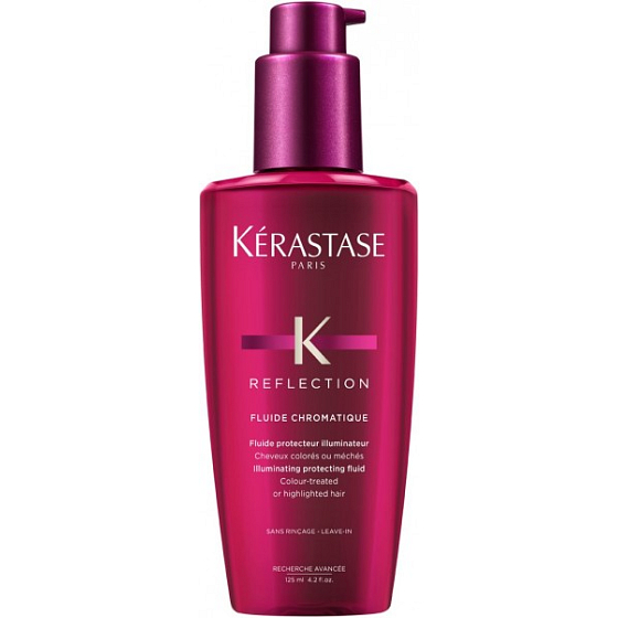 Kérastase Reflection Fluide Chromatique Fluid pro hebkost a lesk barvených a melírovaných vlasů 125 ml