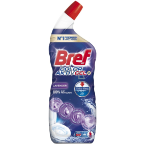 Bref Excellence Gel Color Aktywny Lawenda płynny środek czyszczący do WC maksymalna ochrona 700 ml