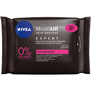 Nivea MicellAIR Expert ekspertní odličovací micelární ubrousky, 20 ks