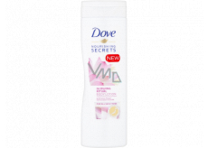 Dove Nourishing Secrets Glowing Ritual mleczko do ciała z ekstraktem z kwiatu lotosu i wodą różaną 400 ml