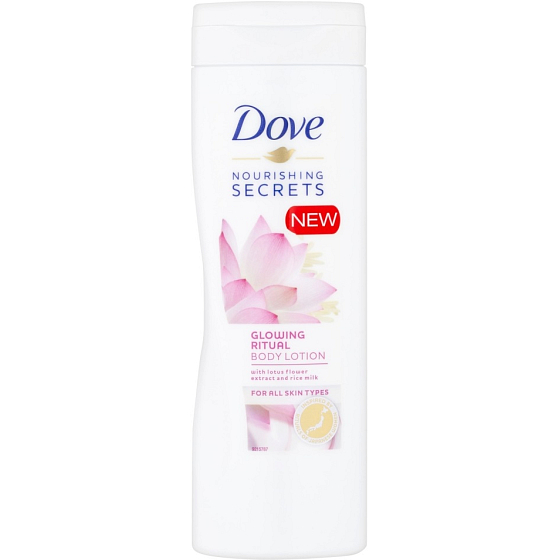 Dove Nourishing Secrets Glowing Ritual mleczko do ciała z ekstraktem z kwiatu lotosu i wodą różaną 400 ml