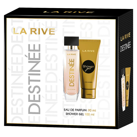 La Rive Destinée parfémovaná voda 90 ml + sprchový gel 100 ml, dárková sada pro ženy