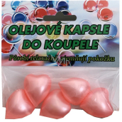 Atlantic Olejowe kapsułki do kąpieli Serduszka 5 sztuk