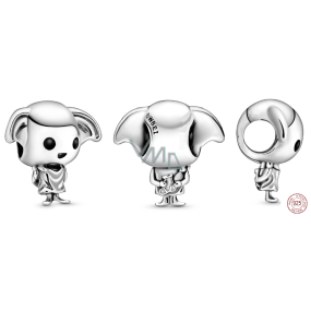 Zawieszka ze srebra próby 925 Harry Potter - Domowy skrzat Dobby, koralik do bransoletki