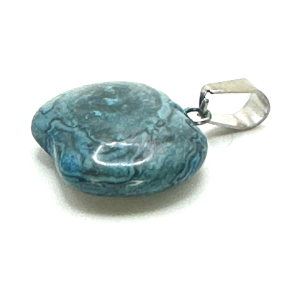 Chryzokol Jabłko poznania przywieszek naturalny kamień 1,5 cm, kamień króla Salomona Chryzokol Jabłko poznania przywieszek naturalny kamień 1,5 cm, kamień króla Salomona