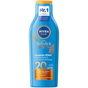 Nivea Sun Protect & Bronze SPF 20 mleko do opalania wspomagające opalanie 200 ml