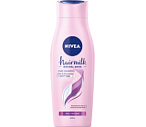 Nivea Hairmilk Natural Shine szampon pielęgnacyjny, 400 ml