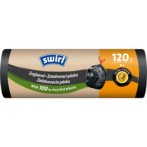 Swirl extra silne worki do śmieci 120 l, 70 × 100 cm, 33 µ, 8 sztuk