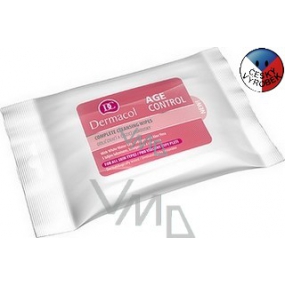 Dermacol Age Control odličovací a čisticí ubrousky 20 kusů