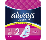 Always Classic Maxi damskie wkładki, 9 szt.