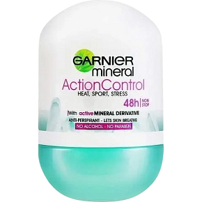 Garnier Mineral Action Control kulkowy antyperspirant, 50 ml