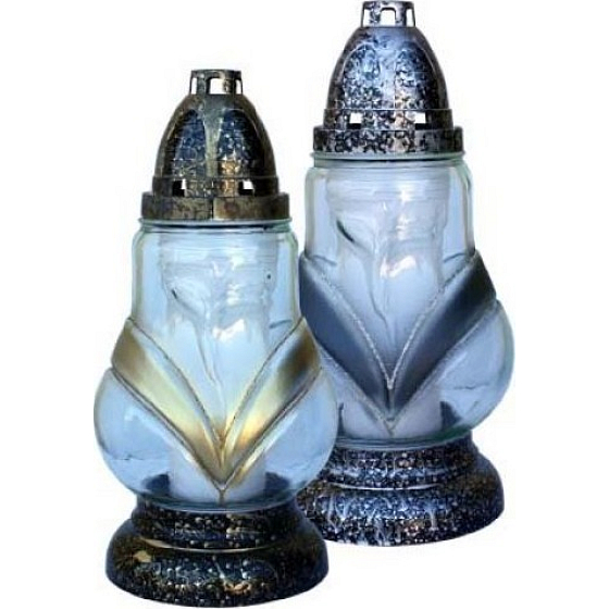 Rolchem Lampa skleněná 24 cm Z-15