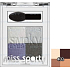 Miss Sporty Studio Colour Smoky Quattro oční stíny 403 Brown Eyes 2,2 g