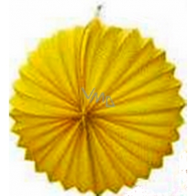 Lampion žlutý 25 cm