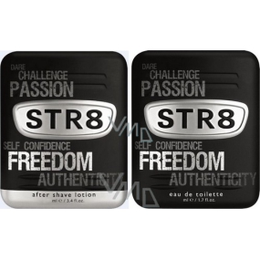 Str8 Freedom Voda po holení 100 ml + toaletní voda 50 ml, dárková sada