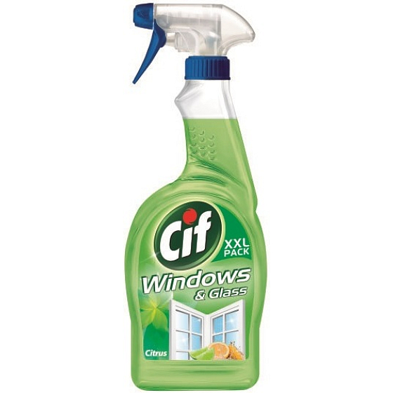 Cif Windows & Glass Citrus čistič skla a oken 750 ml rozprašovač