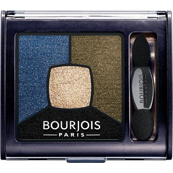 Bourjois Smoky Stories Quad Eyeshadow Palette oční stíny 10 Welcome Black 3,2 g