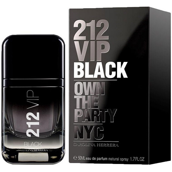 Carolina Herrera 212 VIP Men Black parfémovaná voda pro muže 50 ml