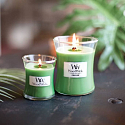 WoodWick Palm leaf - Palmový list vonná svíčka s dřevěným knotem a víčkem sklo střední 275 g