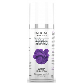 Nafigate Cosmetics Hyaluron CC tónovací krém, sjednocuje tón pleti a hydratuje 50 ml