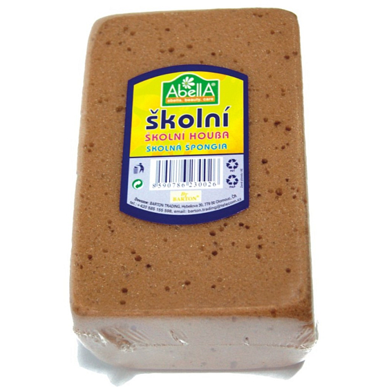 Abella Gąbka szkolna 15 x 9,5 x 7,5 cm 1 sztuka