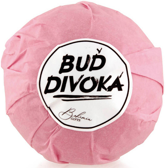 Bohemia Gifts Buď divoká šumivá pěnivá koule do koupele 100 g
