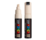Posca Uniwersalny akrylowy marker z szerokim, zwężającym się końcówką 8 mm Beżowy PC-8K