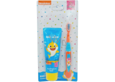 Pinkfong Baby Shark pasta do zębów 75 ml + szczoteczka do zębów, zestaw kosmetyczny dla dzieci