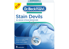 Dr.Beckmann Stain Devils odplamiacz 3 x 40 g