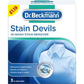 Dr.Beckmann Stain Devils odplamiacz 3 x 40 g