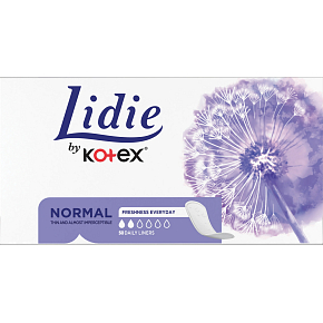 Kotex Lidie wkładki higieniczne Slip Normal, 50 szt.