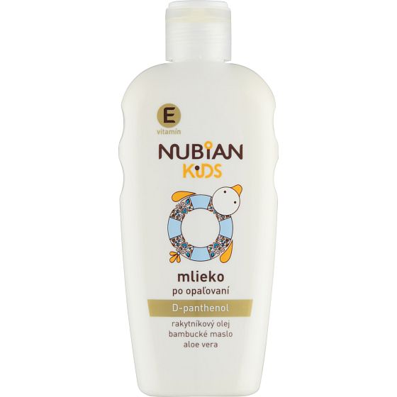 Nubian Kids mleko po opalaniu, 200 ml
