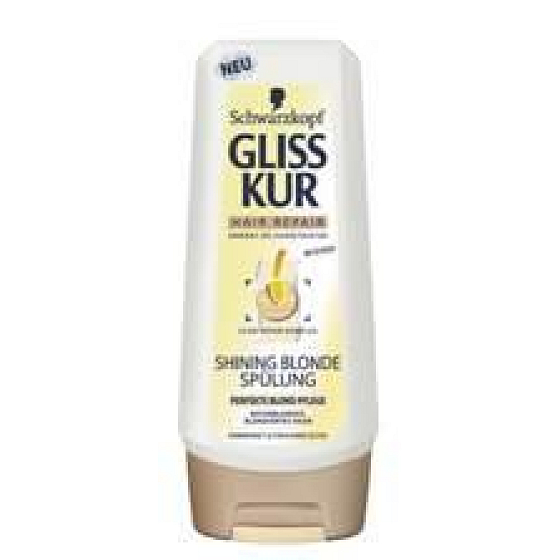 Gliss Kur Shining Blonde balzám na vlasy 200 ml