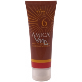 Alpa Amica OF6 krém na opalování nízká ochrana 75 ml