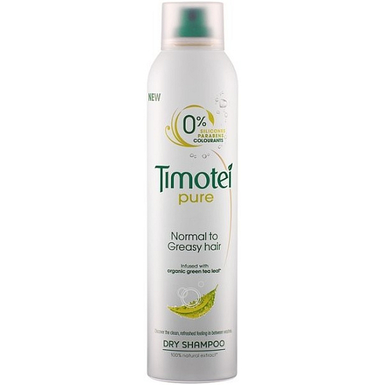 Timotei Čistota suchý šampon pro normální a mastné vlasy 245 ml