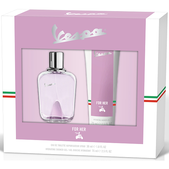 Vespa for Her toaletní voda 30 ml + sprchový gel 75 ml, dárková sada