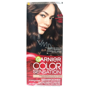 Garnier Color Sensation barva na vlasy 4.12 Diamantová hnědá Garnier Color Sensation barva na vlasy 4.12 Diamantová hnědá