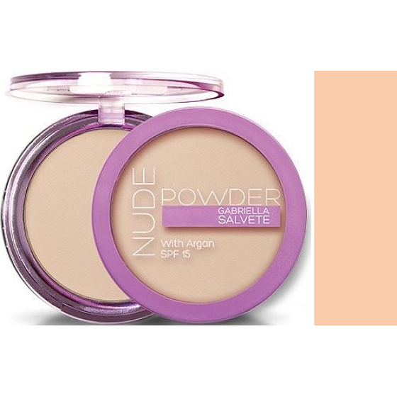 Gabriella Salvete Nude Powder matujący kompaktowy puder SPF 15 01 8 g