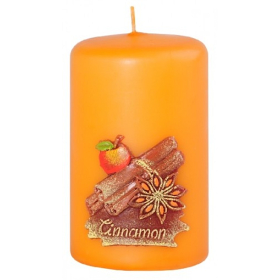 Candles Skořice vonná svíčka válec 50 x 80 mm