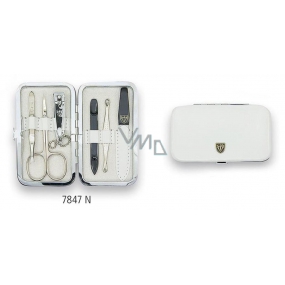 Kellermann 3 Swords Luxusní manikúra 6 dílná Artical Leather Red 7848 PN Kellermann 3 Swords Luxusní manikúra 6 dílná Artical Leather Red 7848 PN