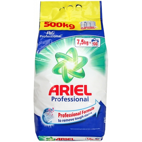 Ariel Regular Professional prací prostředek 100 dávek 7,5 kg