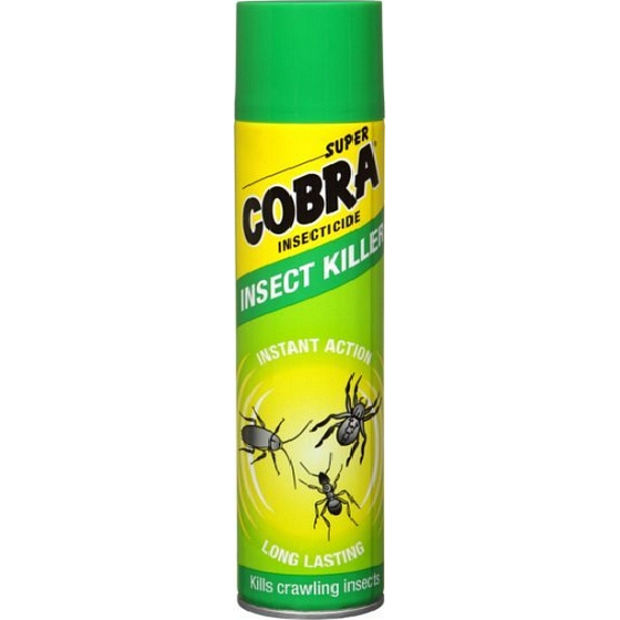 Super Cobra Kills Crawling Insects spray na owady pełzające 400 ml