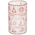 Yankee Candle Czerwona Nordic Frosted Glass aromalampa 14 x 9 cm