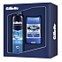 Gillette Cool Wave Clear gel antiperspirant 70 ml + antiperspirant deodorant sprej 150 ml, kosmetická sada pro muže
