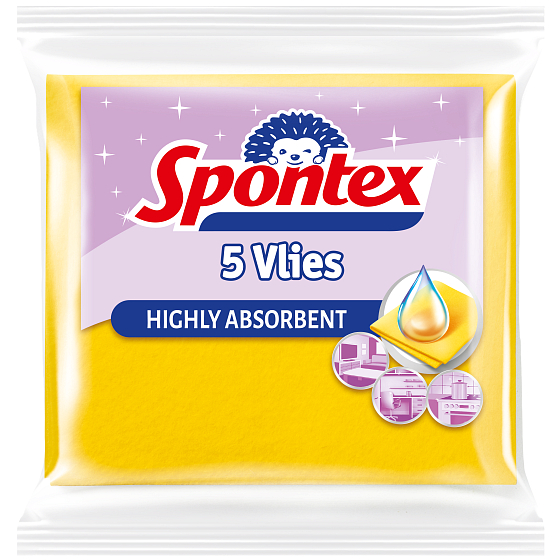 Spontex 5 Vlies wielofunkcyjna ściereczka 5 sztuk